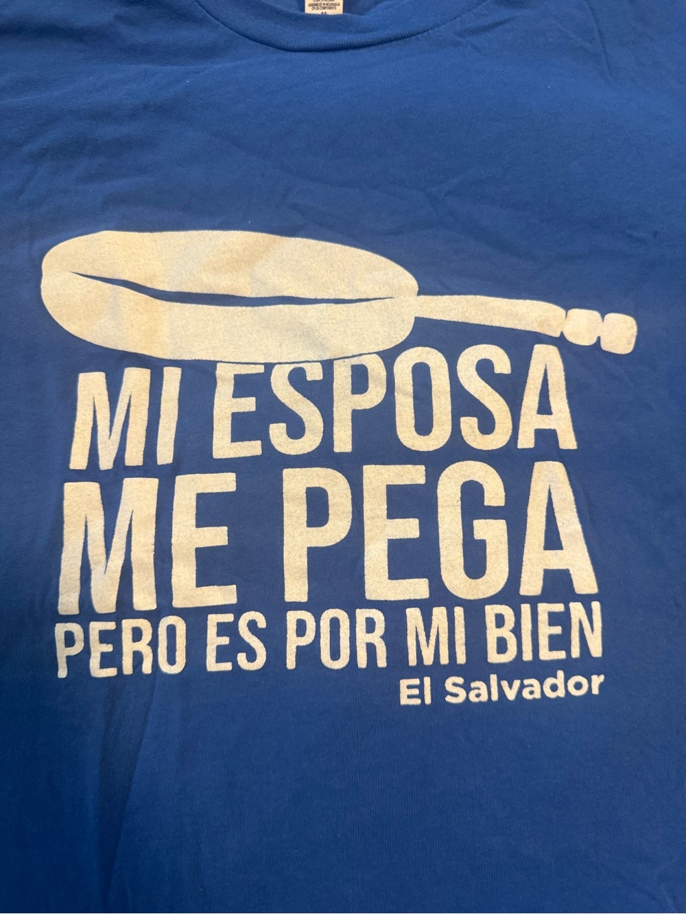 Blue Graphic Tee for men